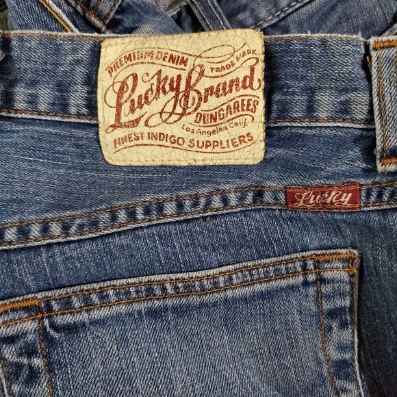 Lucky Brand Sz 8/29 Stretch Easy Rider Denim Capri - Picture 9 of 12